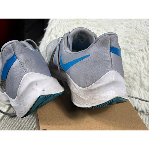 Nike Zoom Winflo 6 Shoes Mens Size 12 Gray Blue Running Sneakers AQ7497-012 - Picture 7 of 9